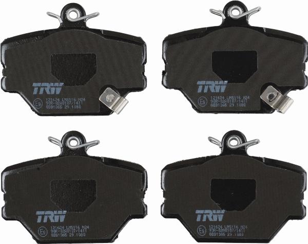 TRW GDB1365 - Kit pastiglie freno, Freno a disco www.autoricambi360.it