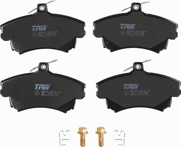 TRW GDB1313 - Kit pastiglie freno, Freno a disco www.autoricambi360.it