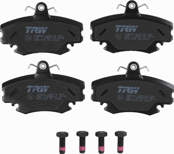 TRW GDB1332 - Kit pastiglie freno, Freno a disco www.autoricambi360.it