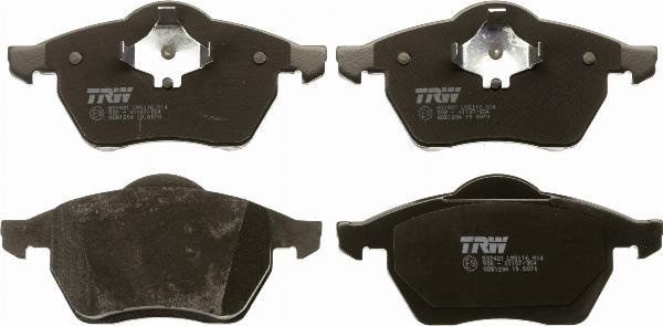 TRW GDB1204 - Kit pastiglie freno, Freno a disco www.autoricambi360.it