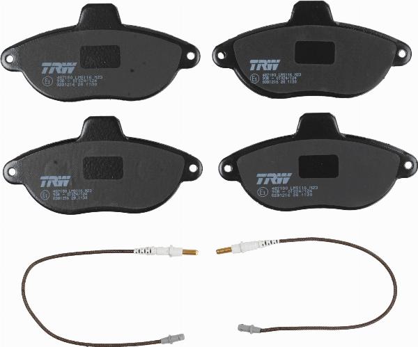 TRW GDB1216 - Kit pastiglie freno, Freno a disco www.autoricambi360.it