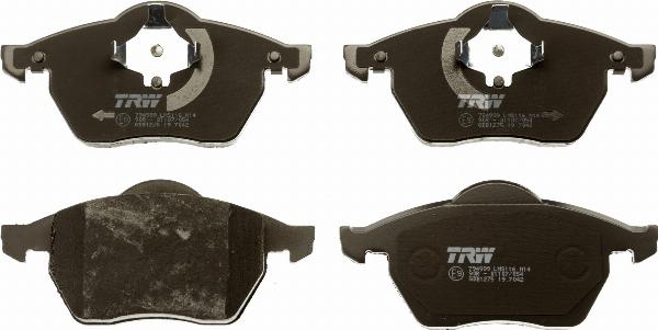 TRW GDB1275 - Kit pastiglie freno, Freno a disco www.autoricambi360.it