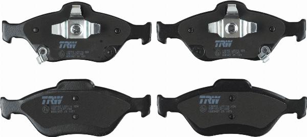 TRW GDB3457 - Kit pastiglie freno, Freno a disco www.autoricambi360.it