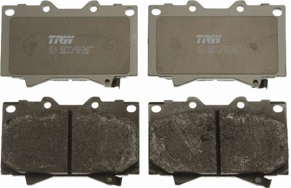 TRW GDB3197 - Kit pastiglie freno, Freno a disco www.autoricambi360.it