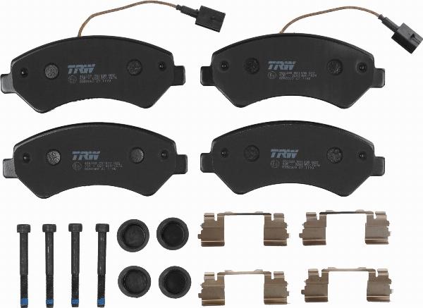 TRW GDB2069 - Kit pastiglie freno, Freno a disco www.autoricambi360.it