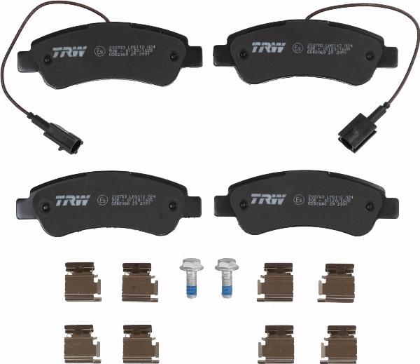 TRW GDB2068 - Kit pastiglie freno, Freno a disco www.autoricambi360.it