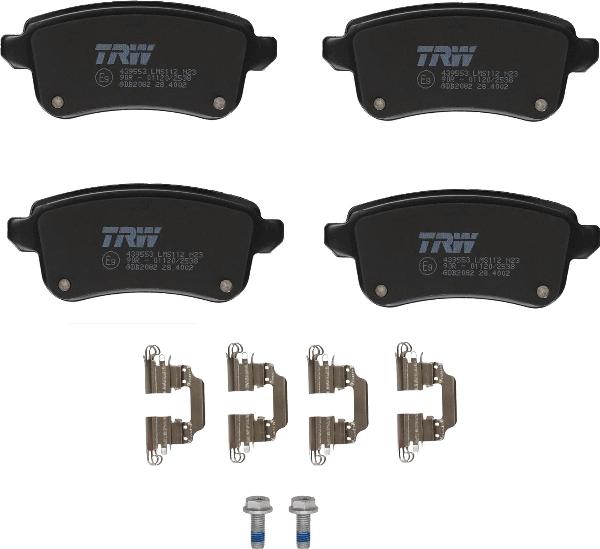 TRW GDB2082 - Kit pastiglie freno, Freno a disco www.autoricambi360.it