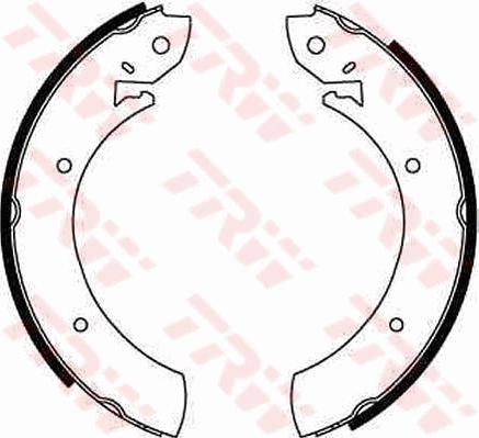 TRW GS6181 - Kit ganasce freno www.autoricambi360.it