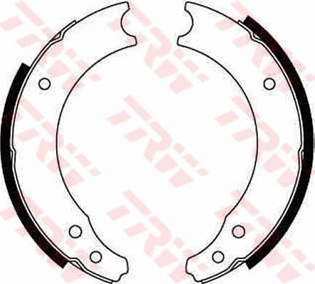 TRW GS8019 - Kit ganasce freno www.autoricambi360.it