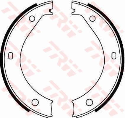 TRW GS8217 - Kit ganasce, Freno stazionamento www.autoricambi360.it