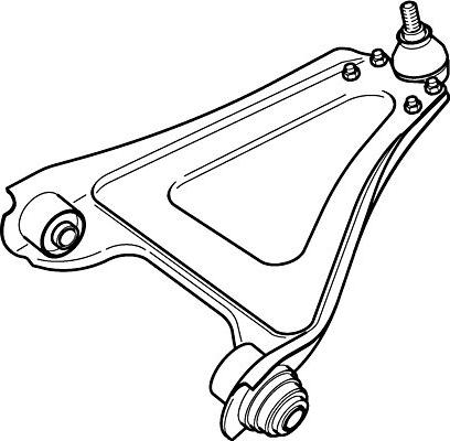 TRW JTC317 - Braccio oscillante, Sospensione ruota www.autoricambi360.it
