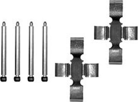 TRW PFK196 - Kit accessori, Pastiglia freno www.autoricambi360.it