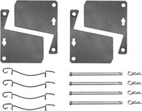 TRW PFK106 - Kit accessori, Pastiglia freno www.autoricambi360.it