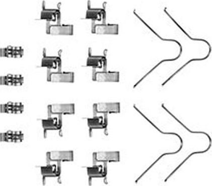 TRW PFK189 - Kit accessori, Pastiglia freno www.autoricambi360.it
