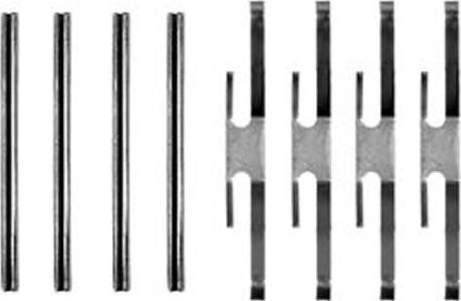 TRW PFK174 - Kit accessori, Pastiglia freno www.autoricambi360.it