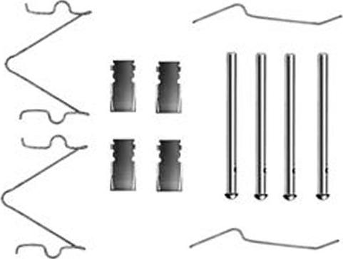 TRW PFK330 - Kit accessori, Pastiglia freno www.autoricambi360.it