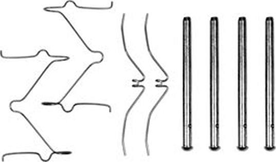 TRW PFK286 - Kit accessori, Pastiglia freno www.autoricambi360.it