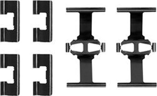 TRW PFK270 - Kit accessori, Pastiglia freno www.autoricambi360.it