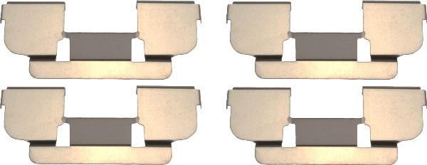TRW PFK731 - Kit accessori, Pastiglia freno www.autoricambi360.it