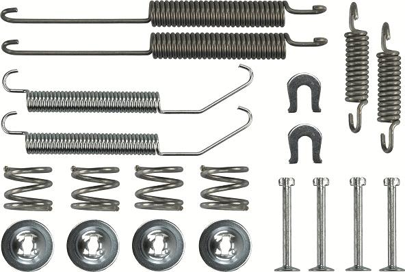 TRW SFK465 - Kit accessori, Ganasce freno www.autoricambi360.it