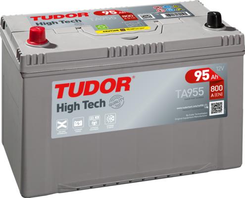 Tudor TA955 - Batteria avviamento www.autoricambi360.it