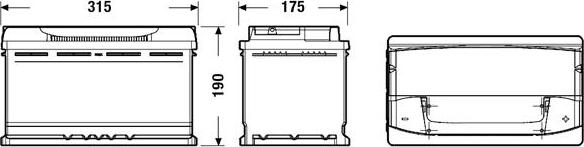 Tudor TA900 - Batteria avviamento www.autoricambi360.it