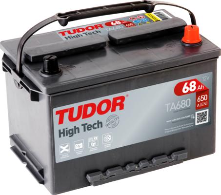 Tudor TA680 - Batteria avviamento www.autoricambi360.it