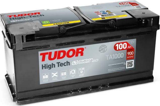 Tudor TA1000 - Batteria avviamento www.autoricambi360.it