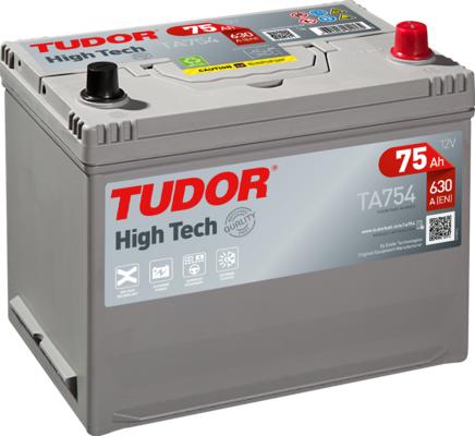 Tudor TA754 - Batteria avviamento www.autoricambi360.it
