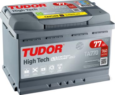 Tudor TA770 - Batteria avviamento www.autoricambi360.it
