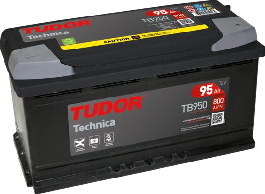 Tudor TB950 - Batteria avviamento www.autoricambi360.it