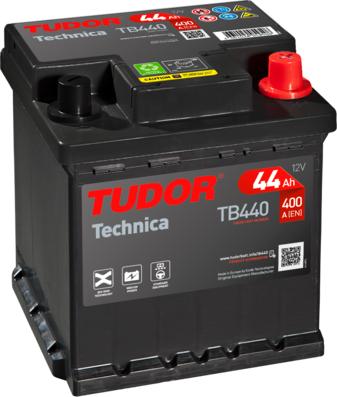 Tudor TB440 - Batteria avviamento www.autoricambi360.it