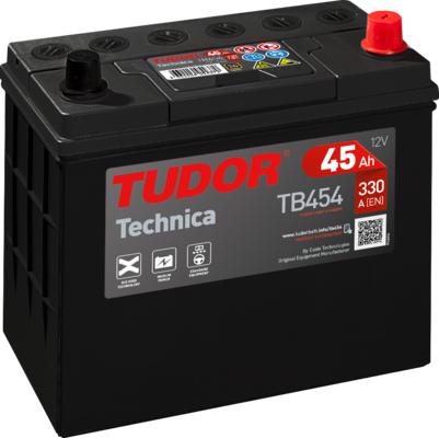 Tudor TB454 - Batteria avviamento www.autoricambi360.it