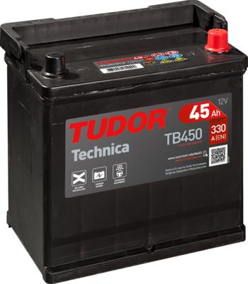Tudor TB450 - Batteria avviamento www.autoricambi360.it