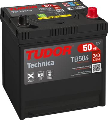 Tudor TB504 - Batteria avviamento www.autoricambi360.it