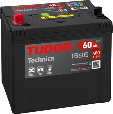 Tudor TB605 - Batteria avviamento www.autoricambi360.it