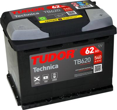 Tudor TB620 - Batteria avviamento www.autoricambi360.it