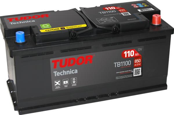 Tudor TB1100 - Batteria avviamento www.autoricambi360.it
