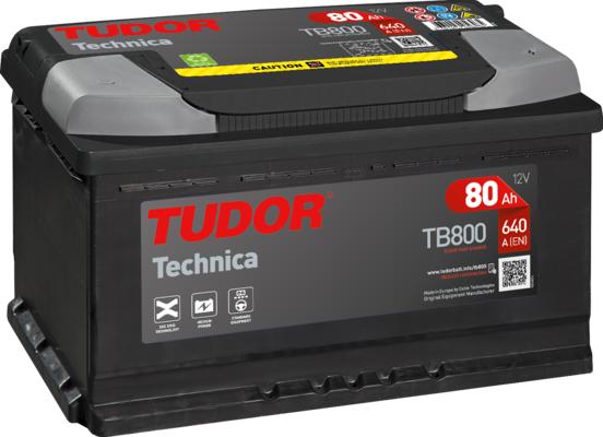 Tudor TB800 - Batteria avviamento www.autoricambi360.it