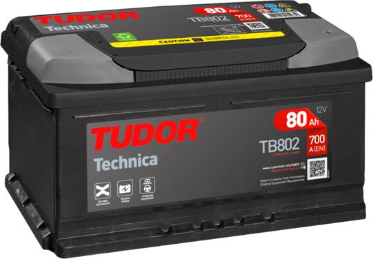 Tudor TB802 - Batteria avviamento www.autoricambi360.it