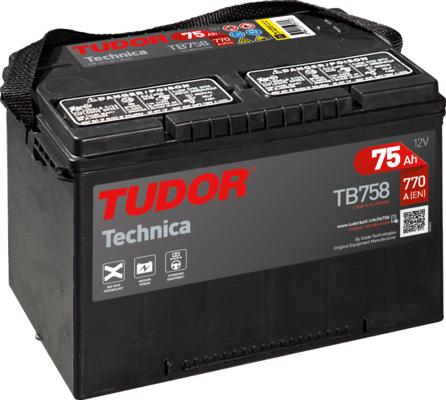 Tudor TB708 - Batteria avviamento www.autoricambi360.it