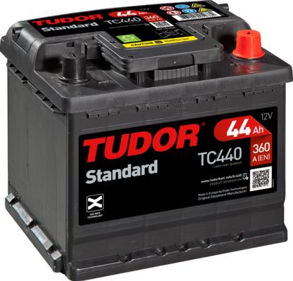 Tudor TC440 - Batteria avviamento www.autoricambi360.it