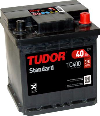 Tudor TC400 - Batteria avviamento www.autoricambi360.it