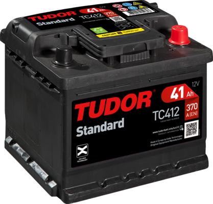 Tudor TC412 - Batteria avviamento www.autoricambi360.it
