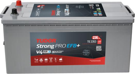 Tudor TE2353 - Batteria avviamento www.autoricambi360.it