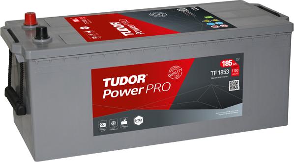 Tudor TF1853 - Batteria avviamento www.autoricambi360.it