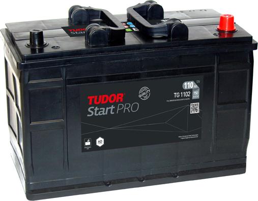Tudor TG1102 - Batteria avviamento www.autoricambi360.it
