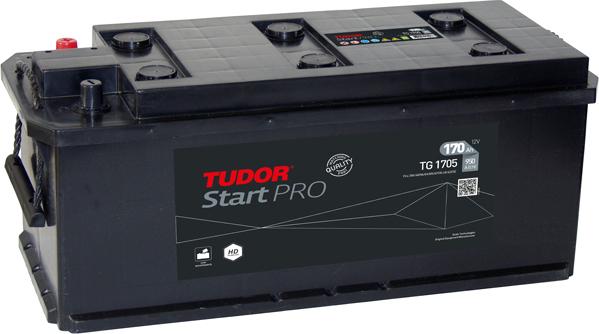 Tudor TG1705 - Batteria avviamento www.autoricambi360.it