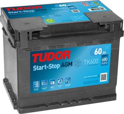 Tudor TK600 - Batteria avviamento www.autoricambi360.it