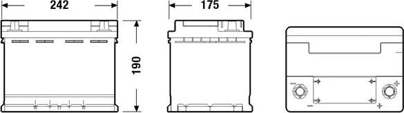 Tudor TK620 - Batteria avviamento www.autoricambi360.it